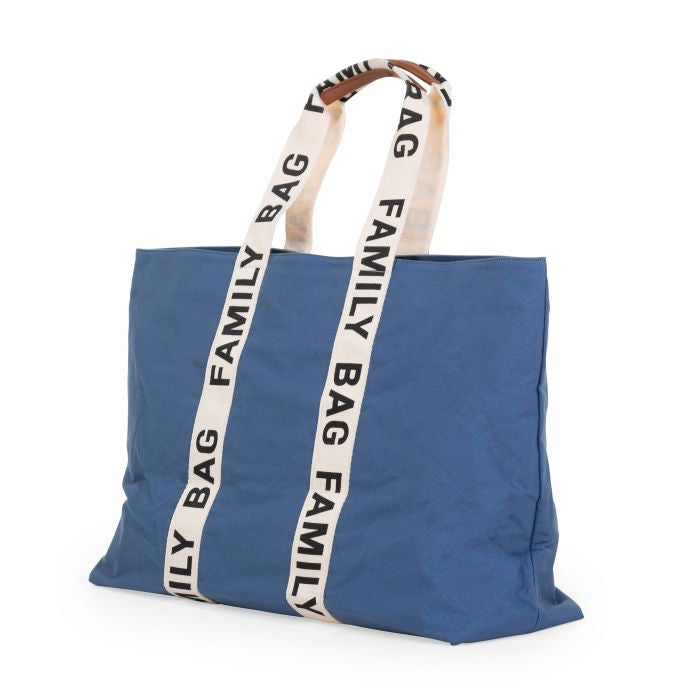 Geanta Childhome Family Bag Signature Indigo