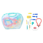 Set doctor Eddy Toys 13 piese Turcoaz trusa medicala de jucarie