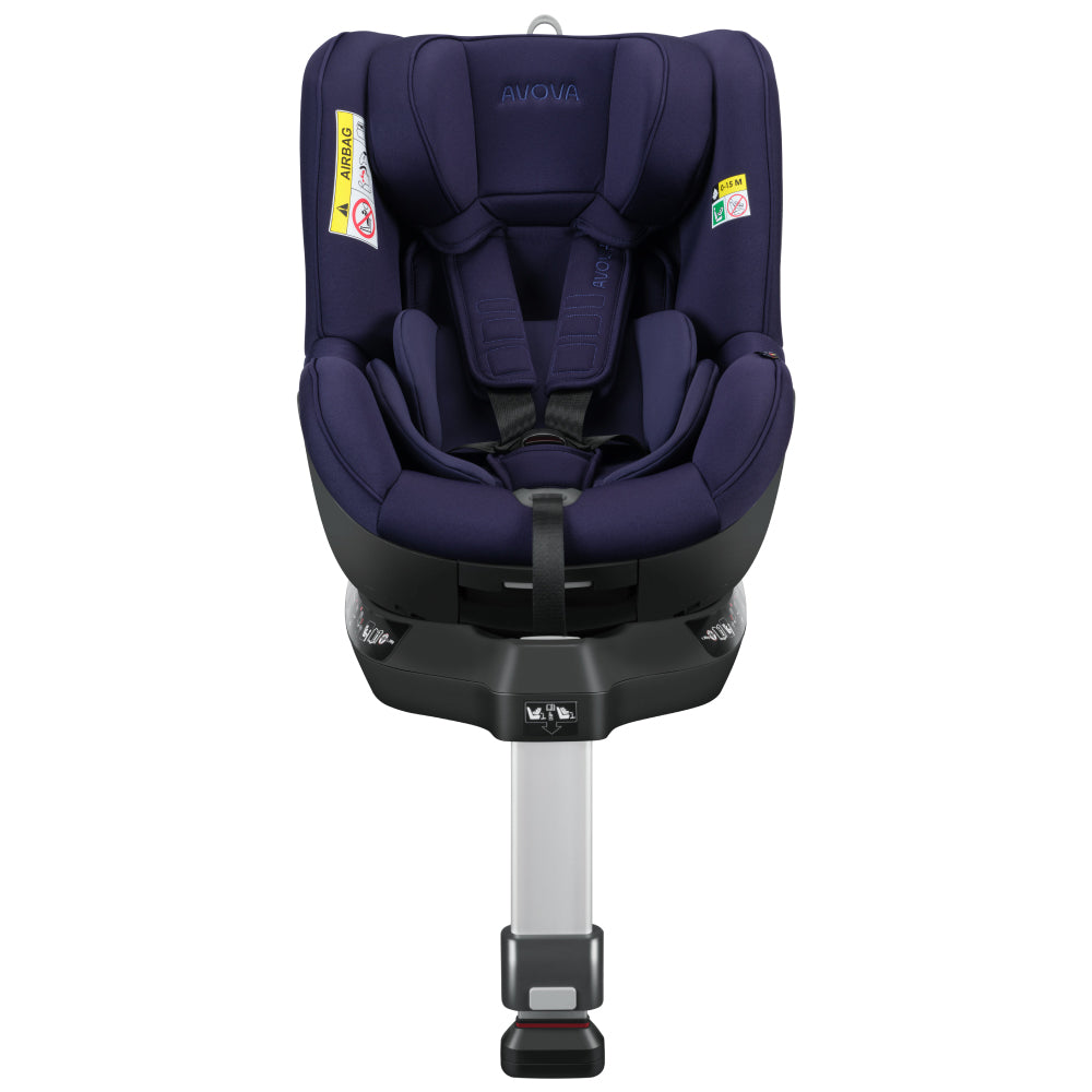 Scaun auto Avova Sperber-Fix 61 Atlantic Blue – vedere frontală