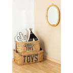 Set 2 cosuri depozitare din ratan Childhome
