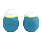 Set BabySqueez 2 in 1 si recipient Squeez Beaba Albastru