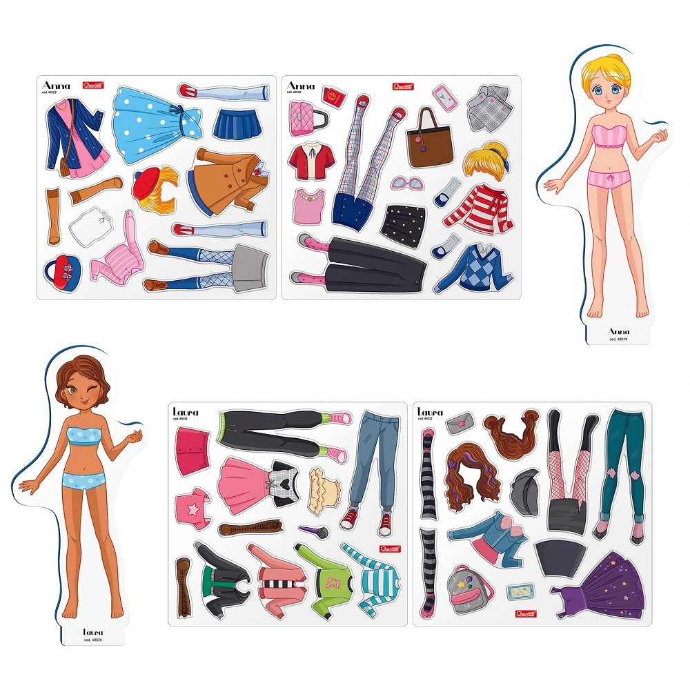 Quercetti Magnetic Fashion Best Friends