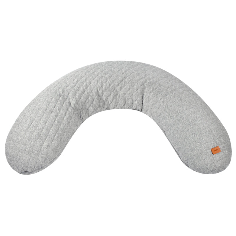 Perna gravida Beaba Big Flopsy 170 cm Fleur de Coton Heather Grey