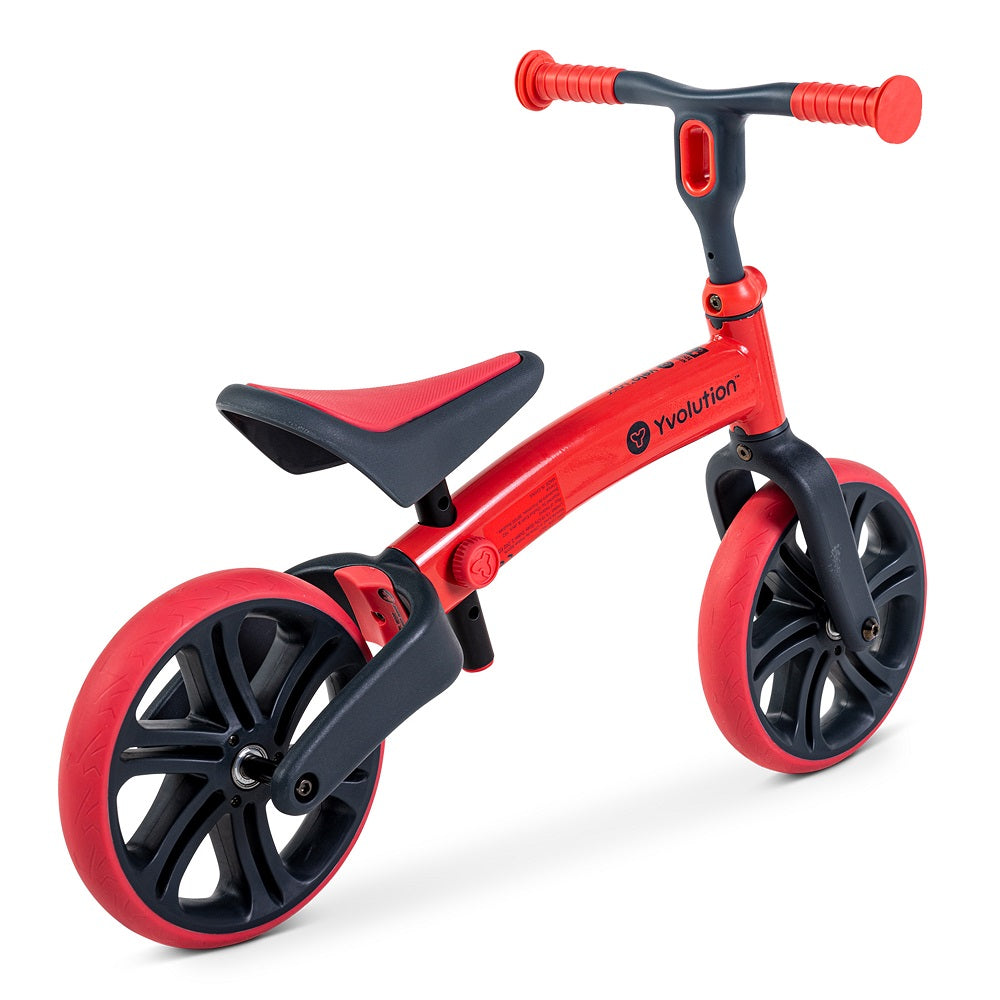 Bicicleta de echilibru Yvolution Y Velo Junior 18 luni-3 ani cu roti duble