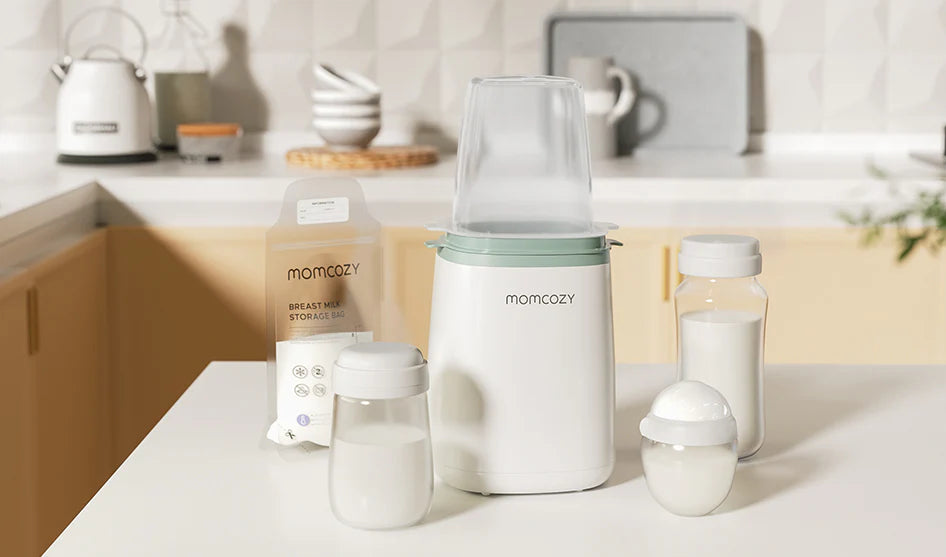 Incalzitor de biberoane inteligent Momcozy 6 in 1