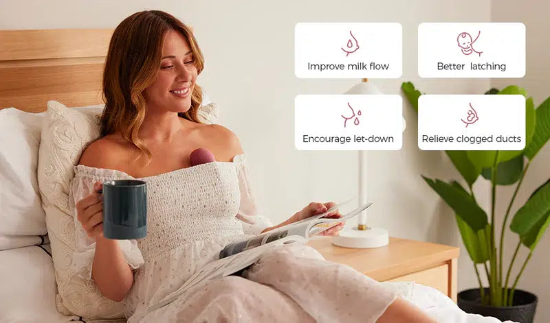 Aparat masaj lactatie Momcozy 3 in 1