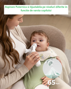Aspirator nazal Momcozy BreezyClear, functii si accesorii