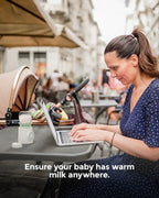 Incalzitor portabil de biberoane Momcozy Wireless cu acumulator