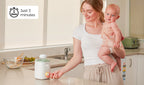 Incalzitor de biberoane si mancare Momcozy Nutri Smart Analog