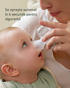 Aspirator Nazal Electric Momcozy BreezyClear Pro 2 in 1 Spray Salin si Aspiratie 75 kPa