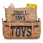 Set 2 cosuri depozitare din ratan Childhome