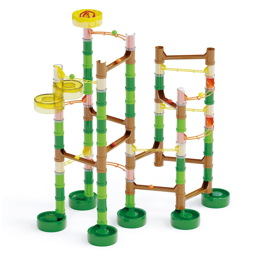 Quercetti Migoga Jungle Marble Run Super - Pistă pentru Bile 92 Piese