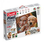 Joc mozaic Quercetti Pixel Photo, 16 planse – cutia Pixel Photo 16