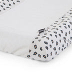 Husa saltea de infasat Childhome Jerse Frotir, Leopard