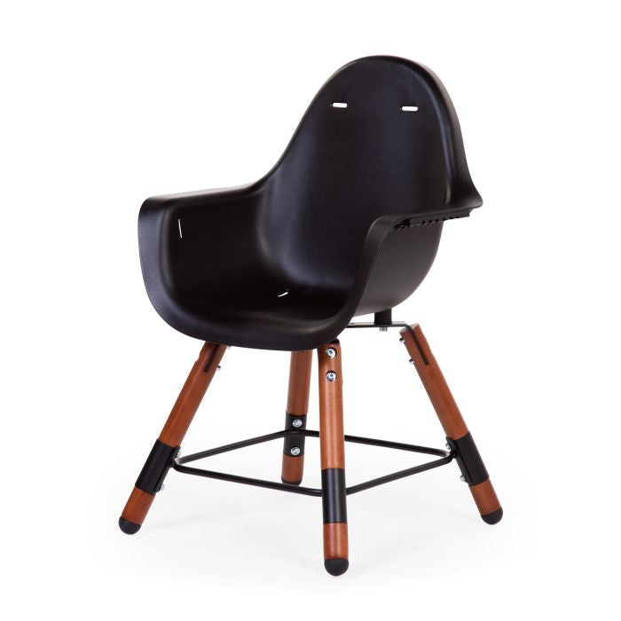 Scaun de masa reglabil in inaltime Childhome Evolu 2 Nuc Negru