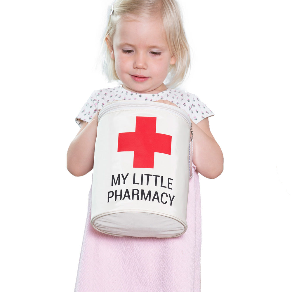 Geanta termoizolanta Childhome My Little Pharmacy Alb