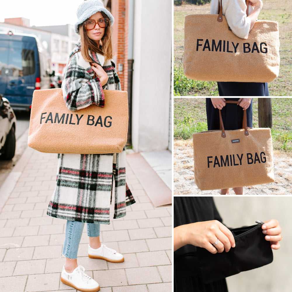 Geanta Childhome Family Bag Teddy