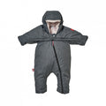 Combinezon Red Castle T-zip, 0-6 luni, gri