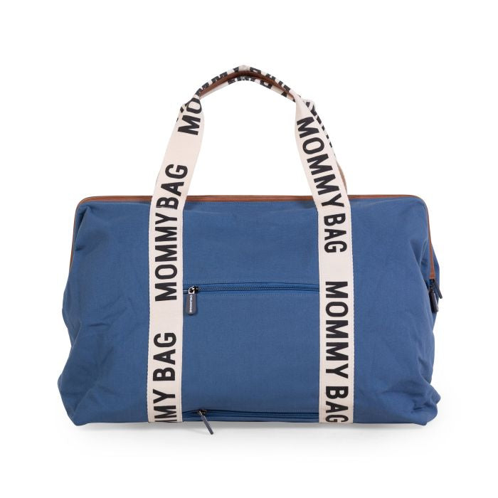 Geanta de infasat Childhome Mommy Bag Signature Indigo