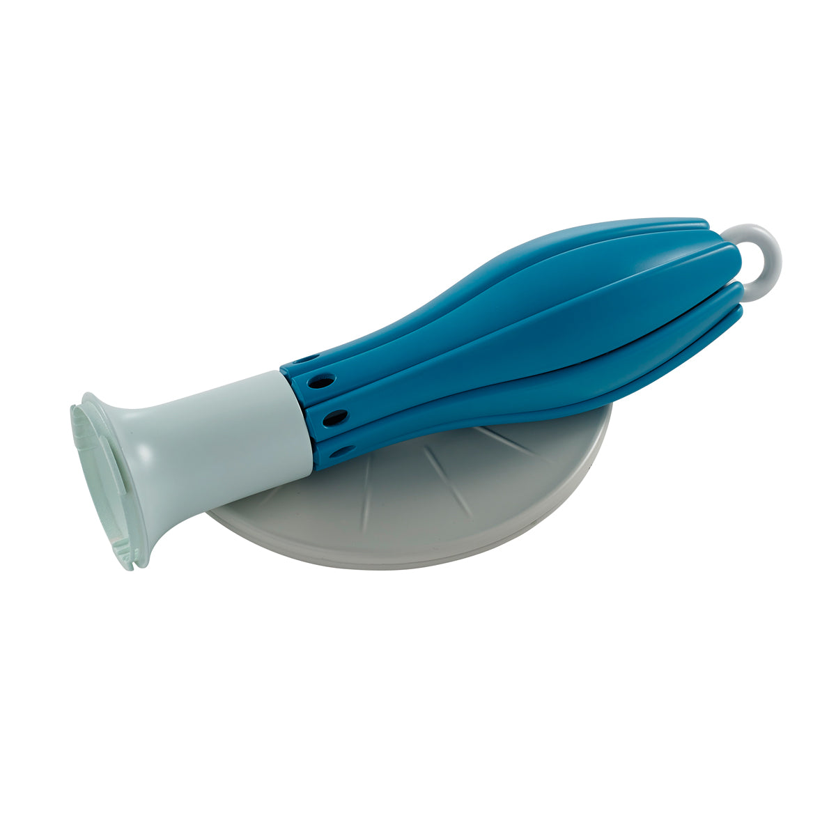 Uscator pliabil biberoane Floare Bleu