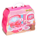 Set infrumusetare Eddy Toys cu uscator de par si accesorii pentru fetite 4 ani+