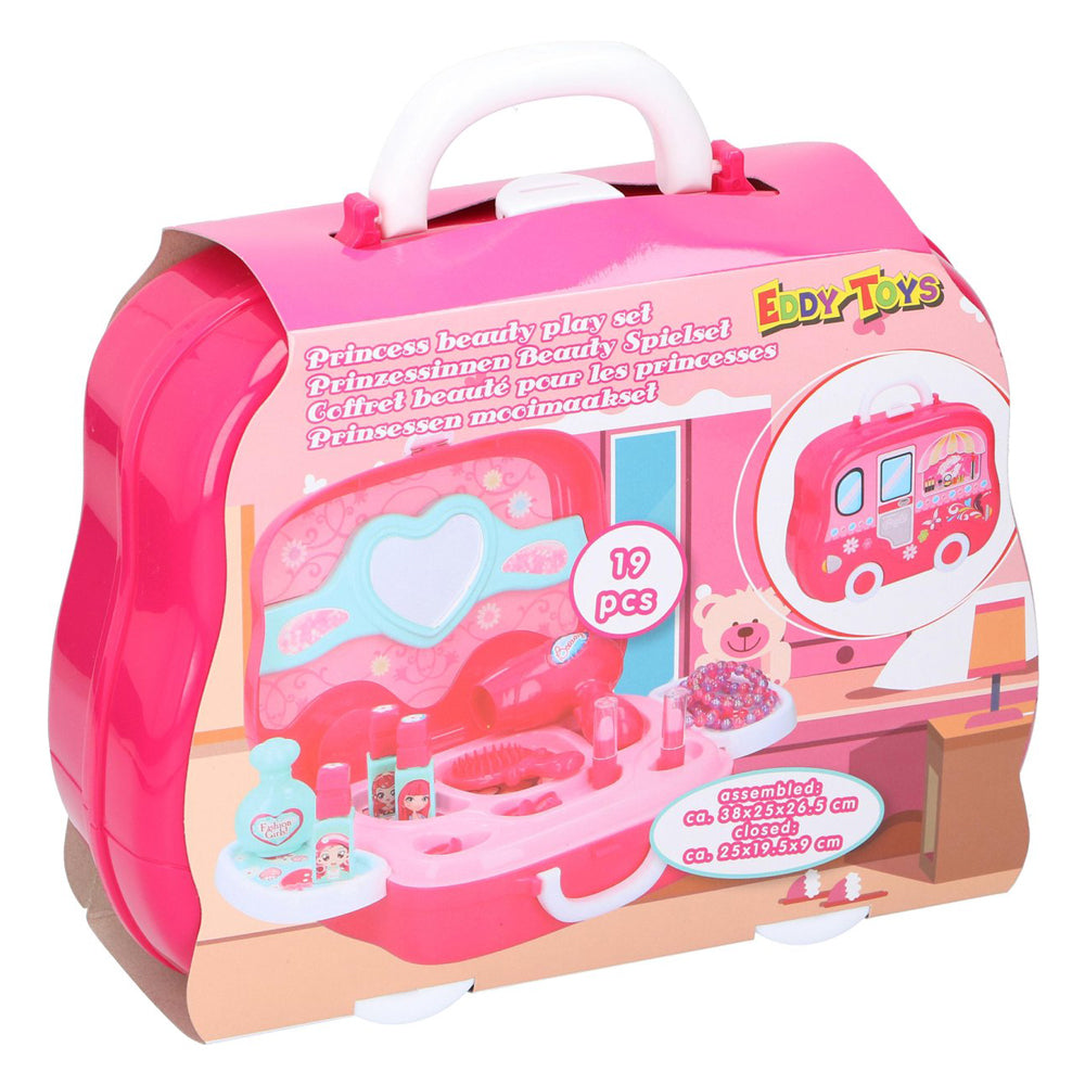 Set infrumusetare Eddy Toys cu uscator de par si accesorii pentru fetite 4 ani+