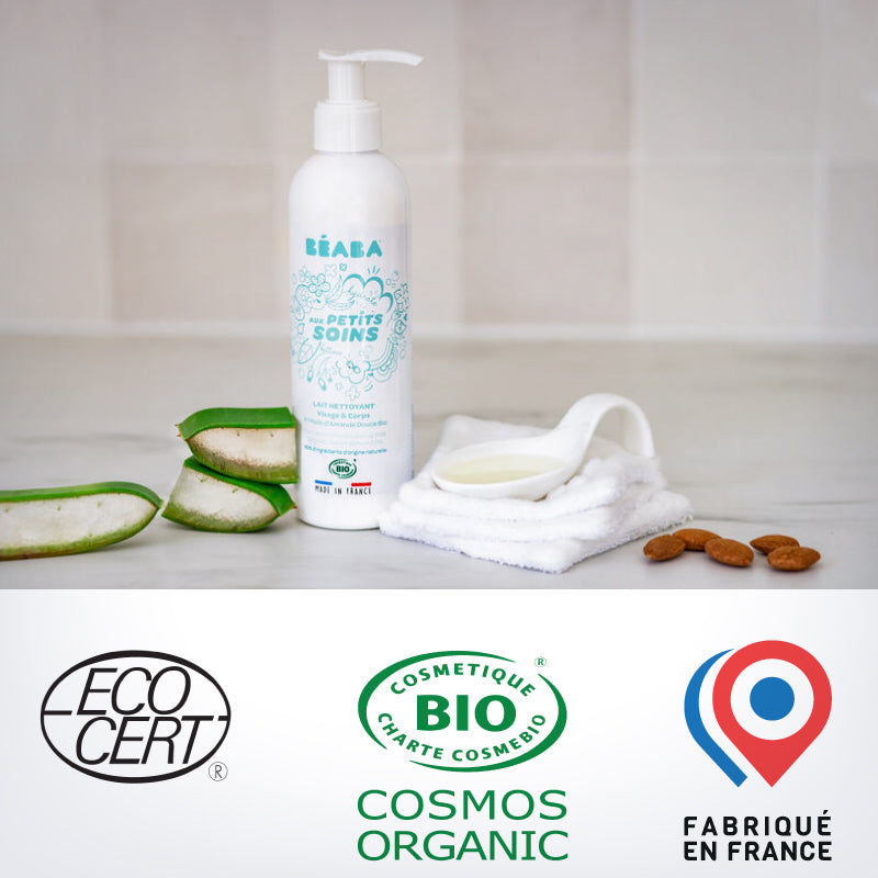 Lapte de curatare fata si corp pentru bebelusi Beaba 250 ml