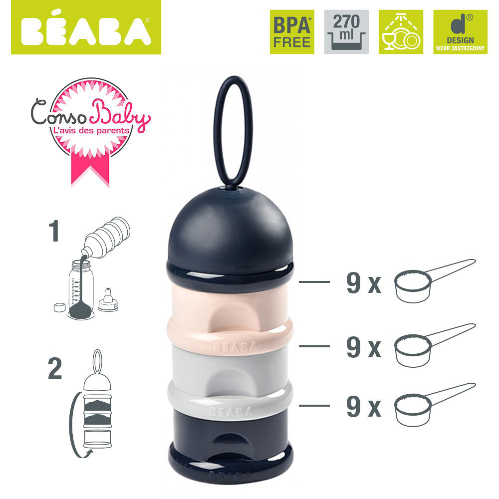 Recipient lapte praf - Bleumarin