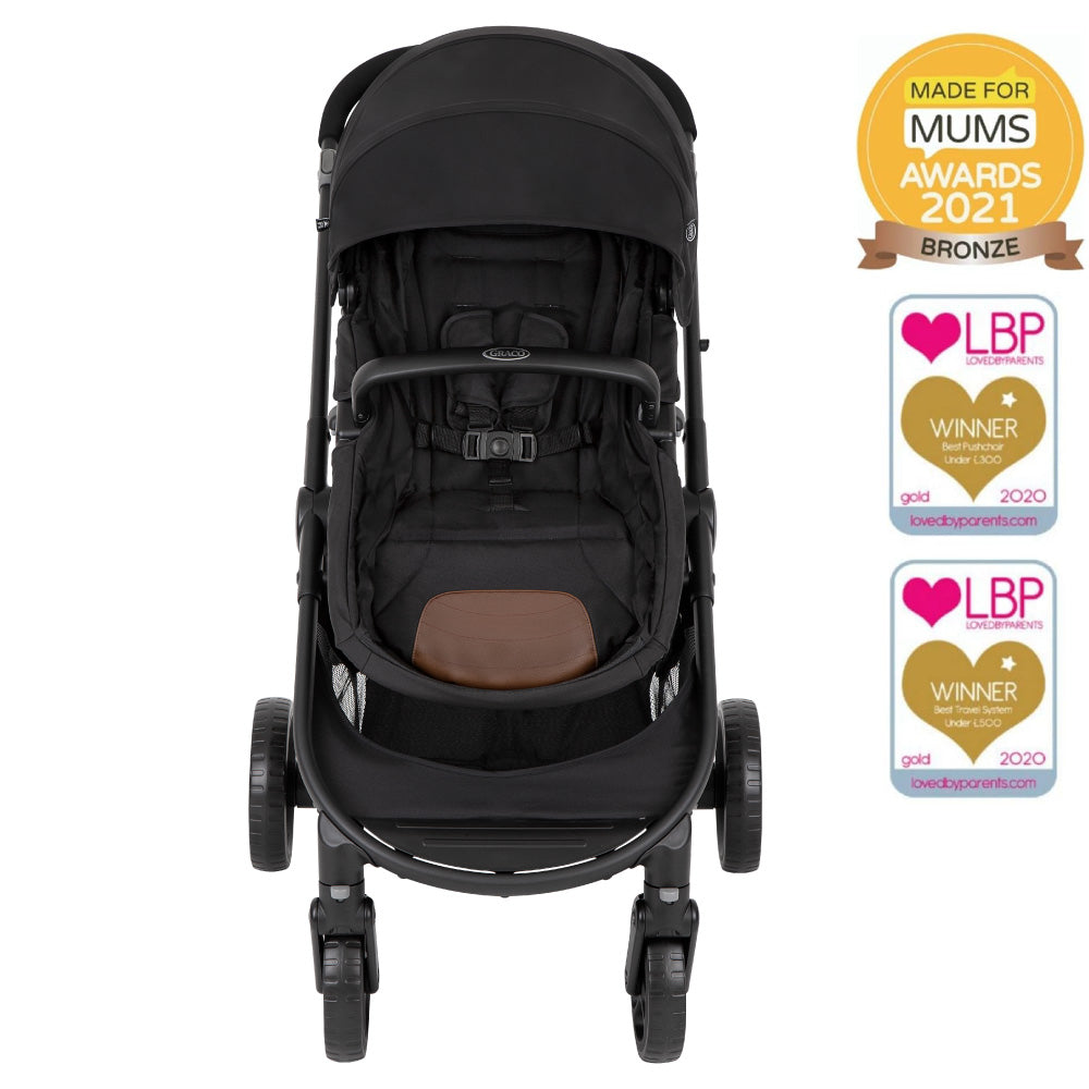Cărucior Graco Transform 2 în 1 InkTan Reversibil Compact