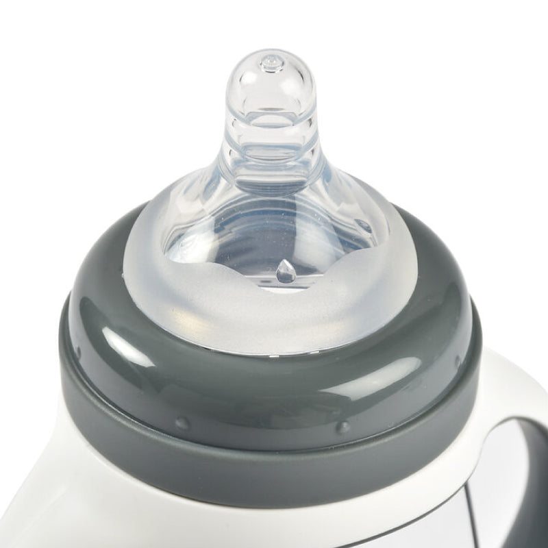 Biberon de invatare Beaba 2 in 1 din Tritan 210 ml