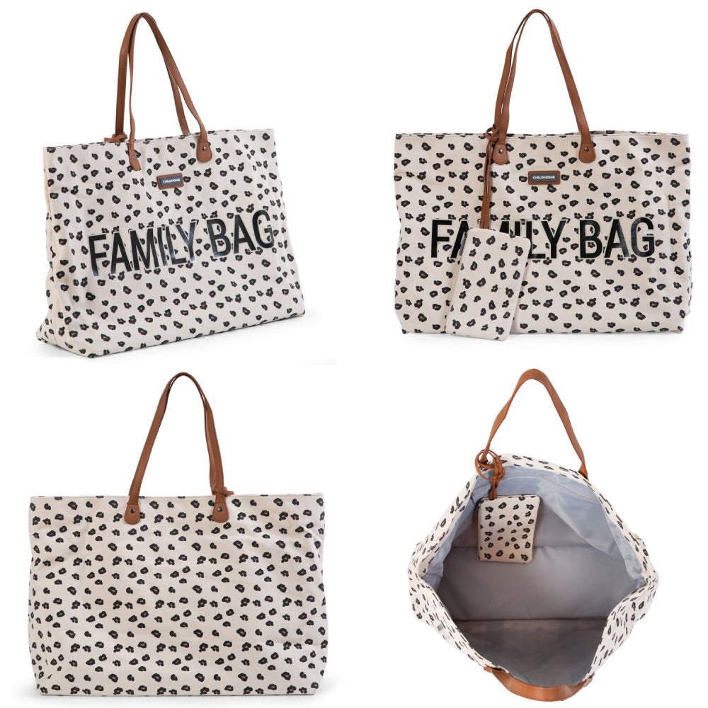 Geanta Childhome Family Bag Leopard