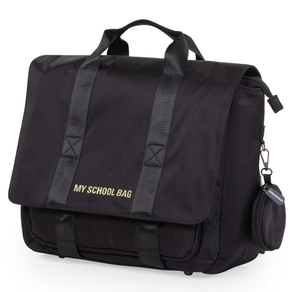 Ghiozdan Childhome My School Bag Negru