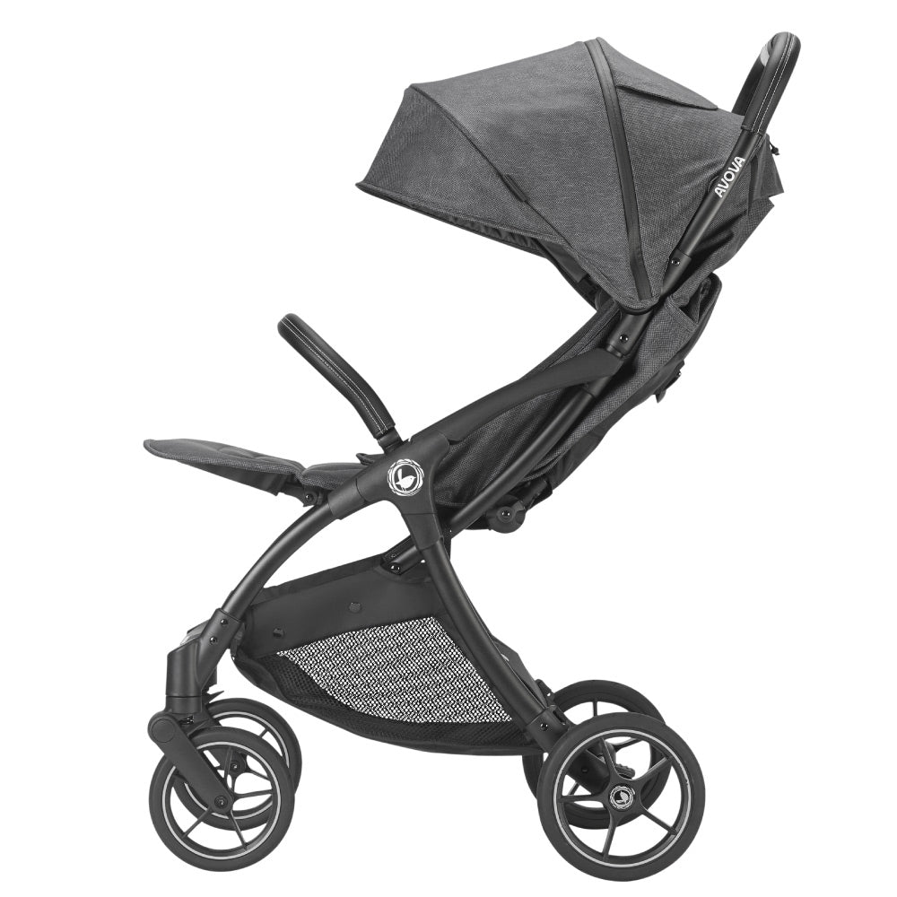 Cărucior sport Avova City Ranger – Dolphin Grey, vedere laterală