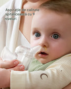 Aspirator Nazal Electric Momcozy BreezyClear Pro 2 in 1 Spray Salin si Aspiratie 75 kPa