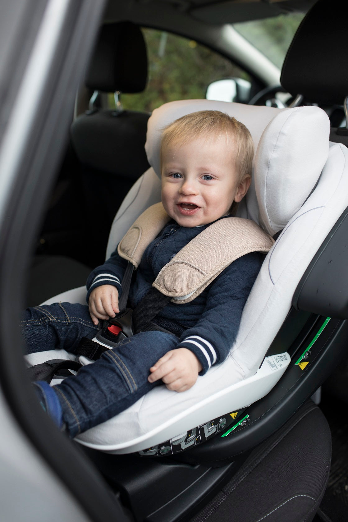 Husă Scaun Auto BeSafe iZi Modular/Twist/Turn i-Size - Detașabilă, Lavabilă, Glacier Grey