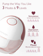 Pompa de san Momcozy M6 Dubla, Rosu