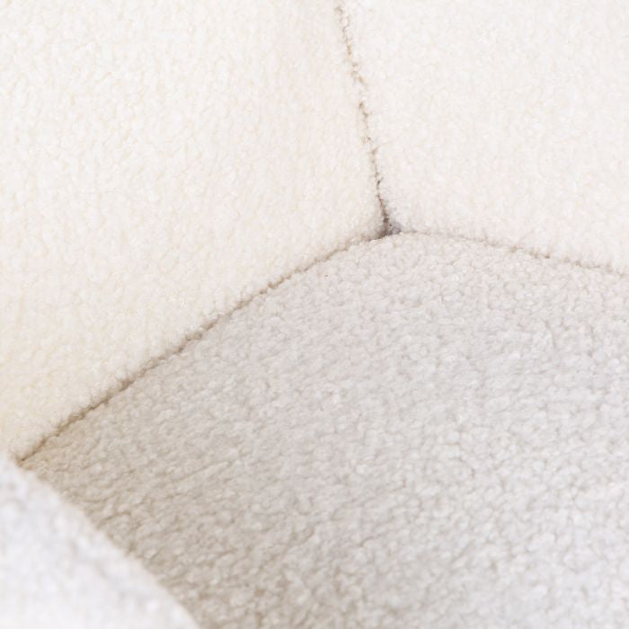 Scaun balansoar Childhome Teddy Alb