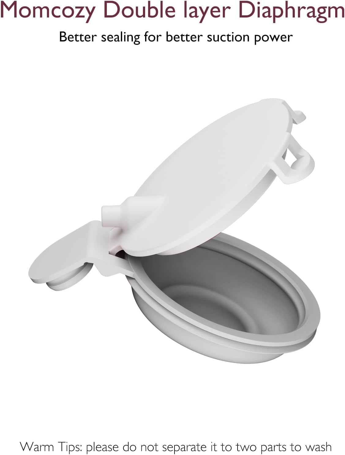 Set 2 Diafragme de Schimb pentru Pompa Portabila Momcozy Mobile Flow M9