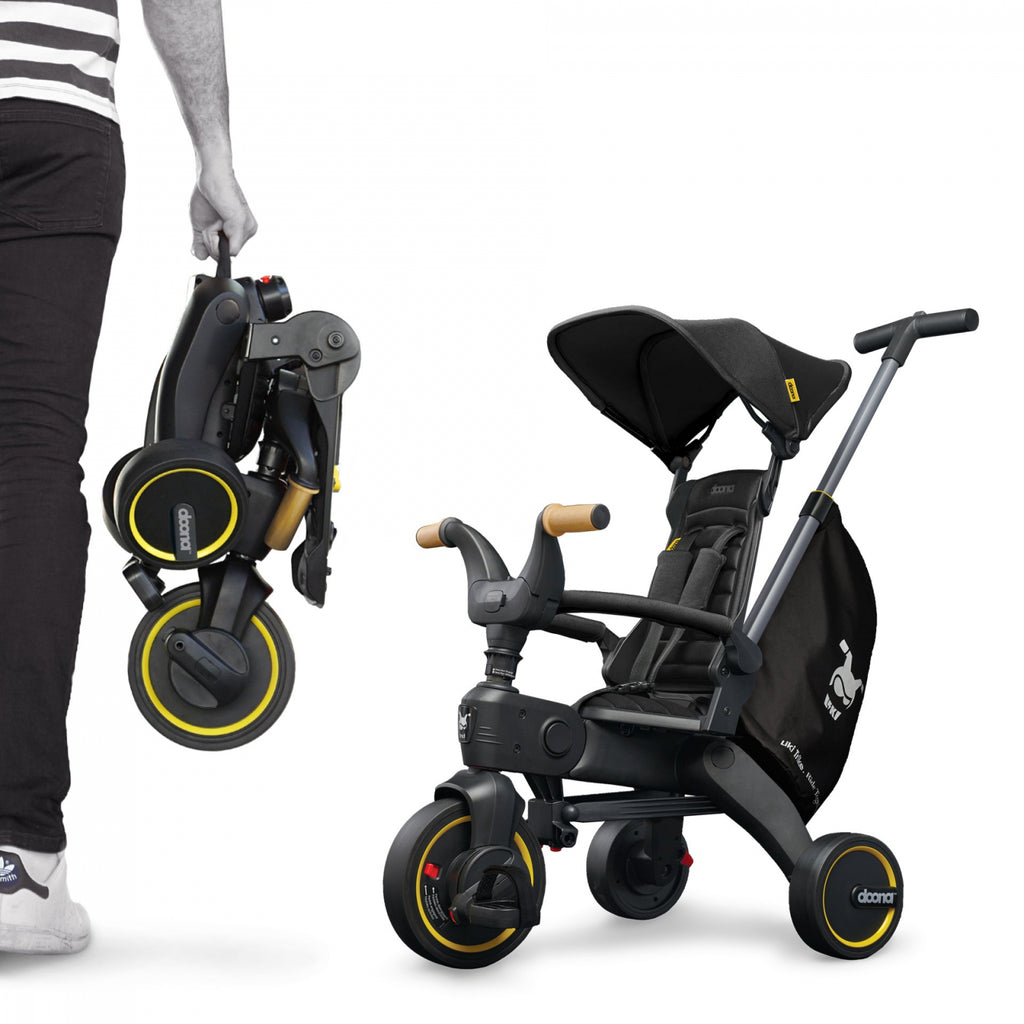 Tricicleta Doona Liki Trike S5 Nitro Black