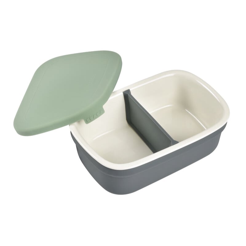 Caserola ceramica Beaba cu husa din silicon