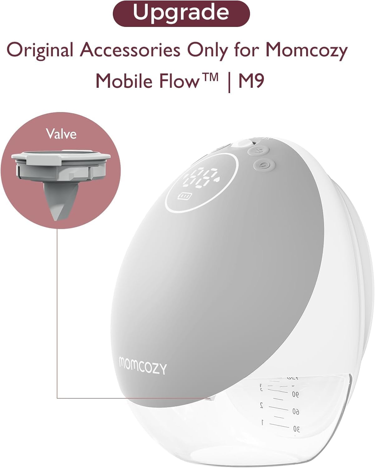 Set 2 Valve de Schimb pentru Pompa Portabila Momcozy Mobile Flow M9