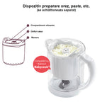 Robot Beaba Babycook Solo Dark Grey - functie steamer