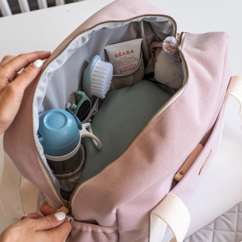 Geanta de infasat Beaba Paris Dusty Pink