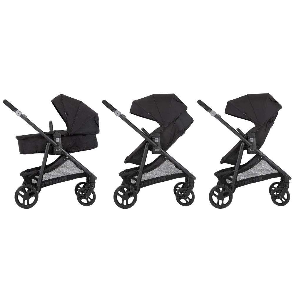 Cărucior Graco Transform 2 în 1 InkTan Reversibil Compact