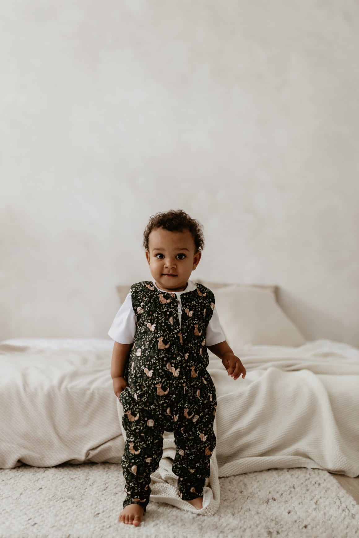 Sac Bumbac dormit cu picioare 2.5 TOG Sleepee