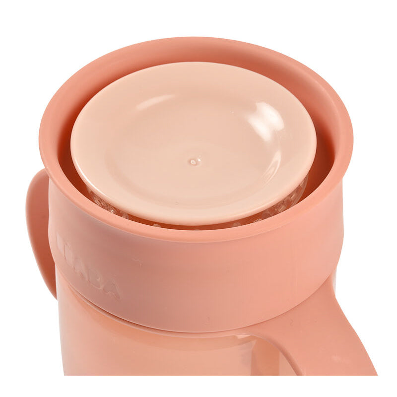 Cana de invatare Beaba 340 ml Pink