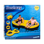 Fotoliu gonflabil dublu Bestway Rapid Rider cu geanta termoizolanta