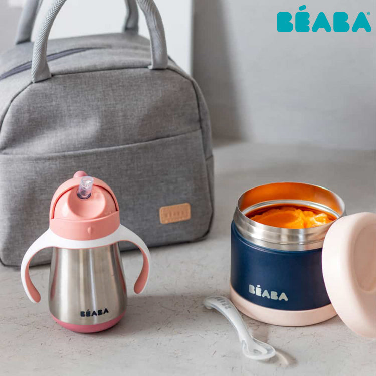 Set izoterm on the go 4 piese Beaba Pink
