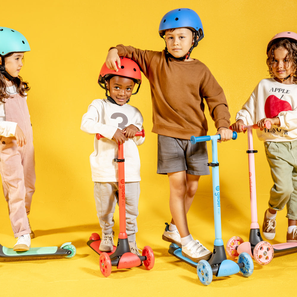 Trotineta cu 3 roti Yvolution Y Glider Kiwi Blue