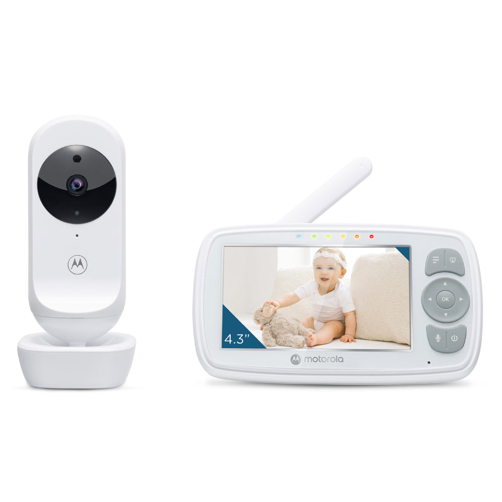 Video monitor digital Motorola VM34 ecran 4,3 inch cu 5 sunete din natură